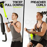 PROFLEX Home Gym Multi-function Exercise Equipment Machine Fitness Weight Bench - Low Angle