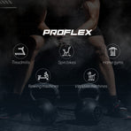 PROFLEX Multi-Station Home Gym Set with 98lbs Weight Plates- M8000