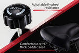 PROFLEX Spin Bike Flywheel Commercial Gym Exercise Home Fitness Red - Top-Down View