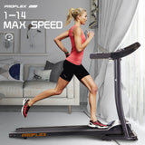 PROFLEX TRX2 Electric Treadmill Fitness Equipment Home Gym Exercise Machine - Front View