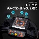 PROFLEX TRX2 Electric Treadmill Fitness Equipment Home Gym Exercise Machine - Close-Up Angle