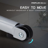 PROFLEX Electric Mini Walking Treadmill Compact Exercise Equipment Fitness Machine - Side View