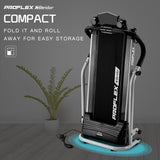PROFLEX Mini Walking Electric Treadmill Compact Exercise Machine Fitness Equipment - Low Angle