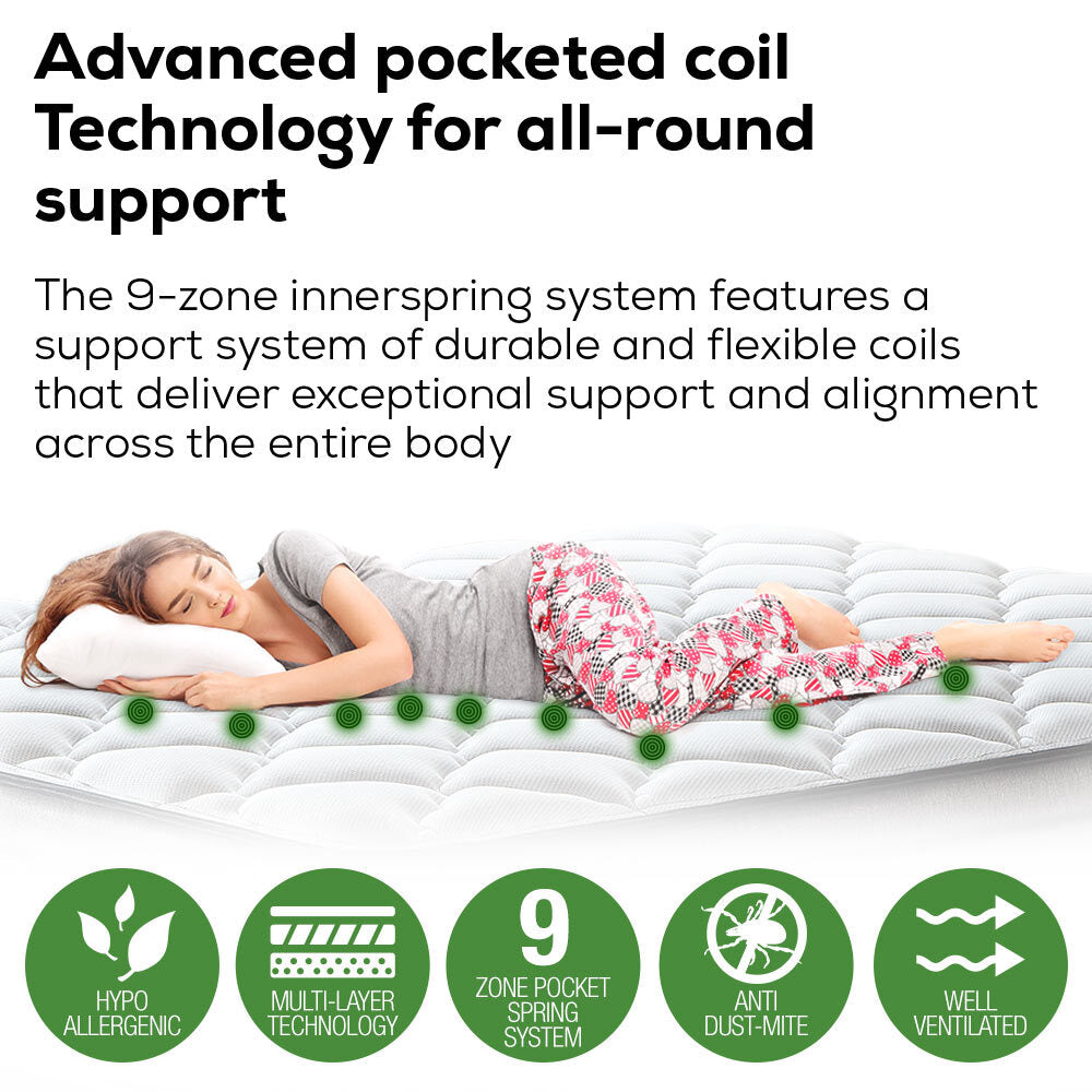 King Size DreamFoam Pocket Spring Mattress