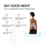 KINGSTON SLUMBER 31cm King Single Mattress Medium Firm Euro Top - Low Angle