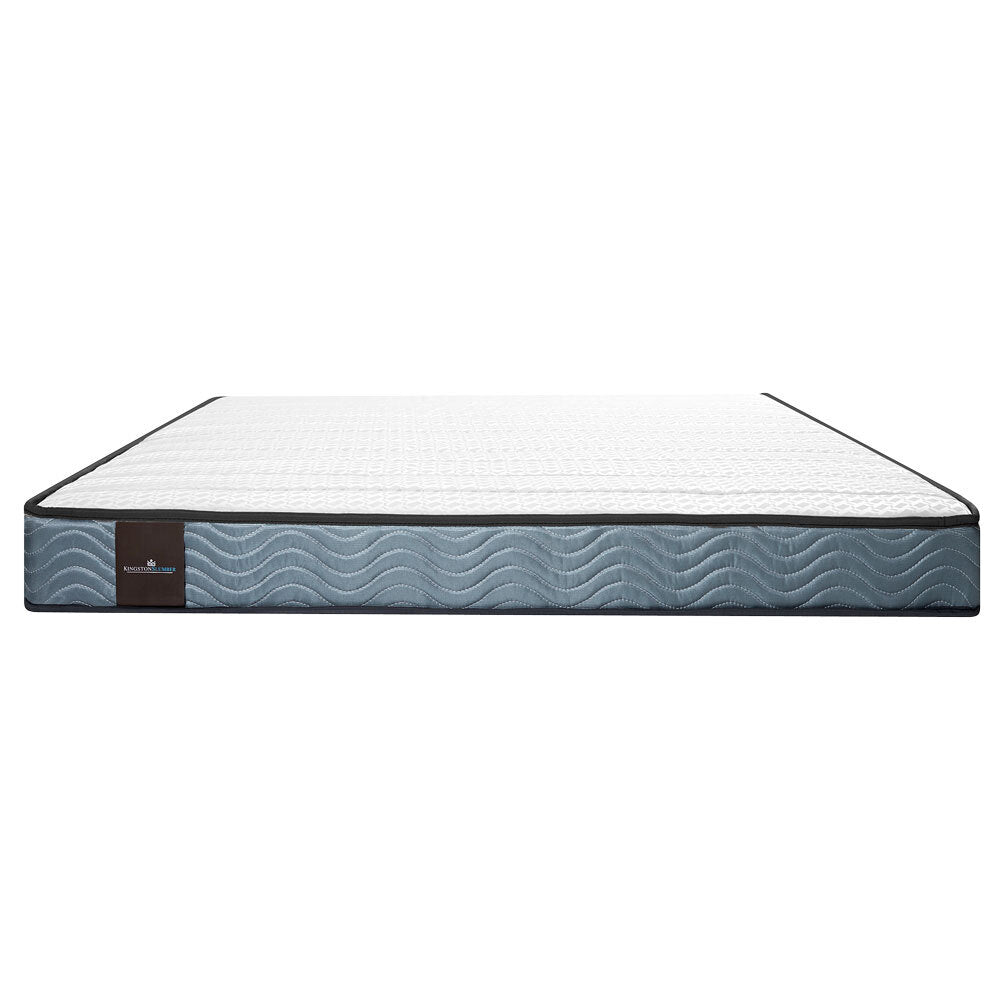Kingston Slumber Mattress QUEEN Size Bed Euro Top Pocket Spring Bedding Firm Foam 33CM