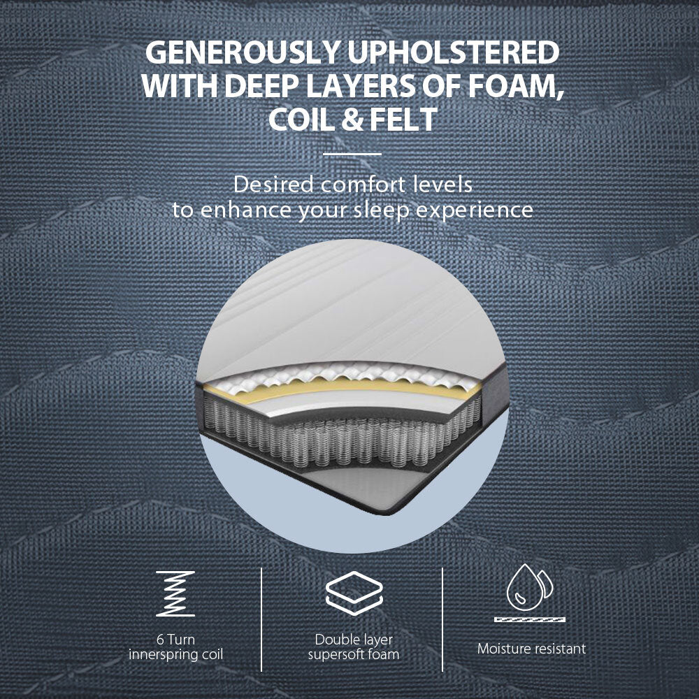 Giselle Mattress Cool Gel Foam 30cm Queen