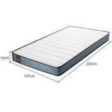 Giselle Mattress Cool Gel Foam 30cm Queen - Rear View