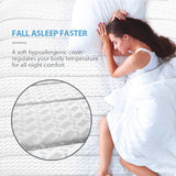 Queen Size Dream Foam Pocket Spring Mattress - Low Angle