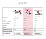 Fortia Desk Riser 77cm Wide Adjustable Sit to Stand for Dual Monitor Keyboard Laptop Pink - Extra Image