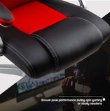 OVERDRIVE Racing Office Chair Seat Executive Computer Gaming PU Leather Deluxe - Extra Image