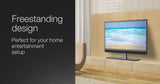 FORTIA TV Stand Mount 37-55 Inch Television Small Modern Universal Up to 55