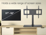 FORTIA TV Stand Mount 37-55 Inch Television Small Modern Universal Up to 55