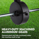 PLANTCRAFT Walk Behind Broadcast Spreader 56kg 60L Seed Lawn Fertiliser - Extra Image