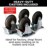 GENPOWER 8.4kW Peak 6kW Rated Commercial Diesel Generator, RCD Safety Switch, Electric Key Start, 2 x 15A, Single Phase - Extra Image