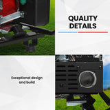 GENPOWER 6kW Peak 5kW Open Frame Inverter Generator, 3x15A, 15L Tank, Wheels, RCD, Portable, Backup - Extra Image