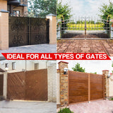 E-GUARD Double Swing Solar Automatic Gate Opener 900KG 3.5M Motor Remote Control - Extra Image