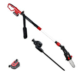BAUMR-AG 20V SYNC Cordless Pole Saw & Hedge Trimmer Combo, 8 inch Chainsaw Pruner, Telescopic Handle
