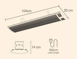 BIO Electric Outdoor Strip Heater Patio Radiant Panel Bar Wall Ceiling 2 X 2000W - Extra Image