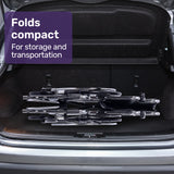 Equipmed Folding Manual Wheelchair Self Propelled, 24