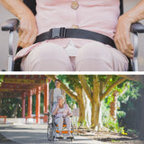 EQUIPMED Folding Aluminium Wheelchair, 20 Wheels, Park Brakes, 100kg Capacity, Orange - Extra Image