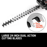 Baumr-AG 26CC Petrol Hedge Trimmer - 2-Stroke Clipper Saw Precision 24 Blade - Extra Image