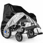 EQUIPMED Large Waterproof Electric Wheelchair Cover, Black
