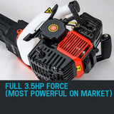 Baumr-AG JackHammer Demolition 3.5HP Petrol Jack Hammer Concrete Rock Drill - Front View