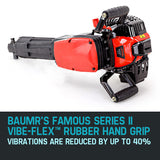 Baumr-AG JackHammer Demolition 3.5HP Petrol Jack Hammer Concrete Rock Drill - Rear View