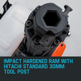 Baumr-AG JackHammer Demolition 3.5HP Petrol Jack Hammer Concrete Rock Drill - Close-Up Angle