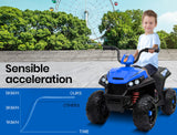 ROVO KIDS Electric Ride-On ATV Quad Bike Boys Toy Toddler Motorised Car Battery - Top-Down View