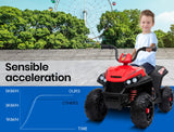 ROVO KIDS Electric Ride-On ATV Quad Bike Toy Boys Toddler Battery Motorised Car - Top-Down View
