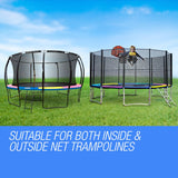 UP-SHOT 10ft Replacement Trampoline Padding - Pads Pad Outdoor Safety Round - Close-Up Angle