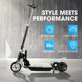 BULLET TRZ Electric Scooter 140W Adjustable and Foldable for both Adults / Kids - Side View