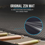 Up-Shot 8ft Round Trampoline Enclosure Safety Net Mat Spring Pad Ladder - Low Angle