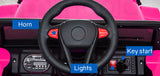 ROVO KIDS Electric Ride On Car 12V 4WD Jeep Inspired Girls Toy Battery Girls - Extra Image