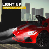 ROVO KIDS Ride-On Car LAMBORGHINI Inspired - Electric Toy Battery Remote Red - Extra Image