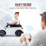 ROVO KIDS Ride-On Car Electric Battery Childrens Toy Powered w/ Remote 12V White - Extra Image
