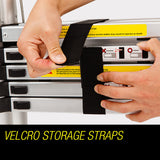 Bullet 4.4m Multipurpose Aluminium Telescopic Folding Ladder Alloy Extension Steps - Extra Image