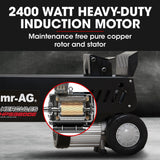 Baumr-AG 10 Tonne Electric Hydraulic Wood Log Splitter - HPS3800E - Side View