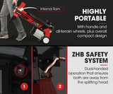 Baumr-AG 9 Ton Electric Log Splitter 9T Wood Cutter Hydraulic Fire Wood Block Axe Small Machine - Low Angle