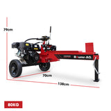 Baumr-AG 12 Tonne Petrol Hydraulic Wood Log Splitter - HPS400 - Rear View