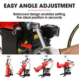 BAUMR-AG 20 Tonne Petrol Hydraulic Wood Log Splitter, Horizontal and Vertical Logsplitter - HPS500