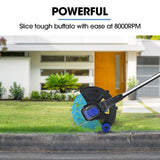 POWERBLADE LN4 20V Cordless Electric Line Trimmer & Garden Edger, Skin Only - Rear View