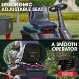 BAUMR-AG 30 Inch 48V Electric Ride On Lawn Mower Brushless Lawnmower 30 - 300RX - Extra Image