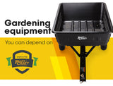 PLANTCRAFT 400LBS Poly Dump Cart Garden Tip Trailer Tray Tow Quad ATV Ride - Front View