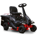 BAUMR-AG 24 Ride On Lawn Mower, Lithium Electric Start System, 6HP 224cc, 5 Cut Heights, Catcher and Mulch Kit