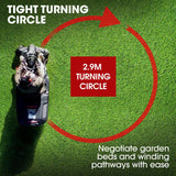 BAUMR-AG 24 Ride On Lawn Mower, Lithium Electric Start System, 6HP 224cc, 5 Cut Heights, Catcher and Mulch Kit - Extra Image