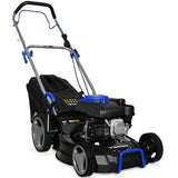 POWERBLADE 18 150cc Self Propelled Lawn Mower, 7 Height, Steel Deck, 4-Stroke Petrol Lawnmower - VS550