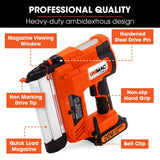 UNIMAC CLS400 20-50mm 16ga Finishing Nail Gun, Cordless 20V Lithium Nailer Kit - Extra Image